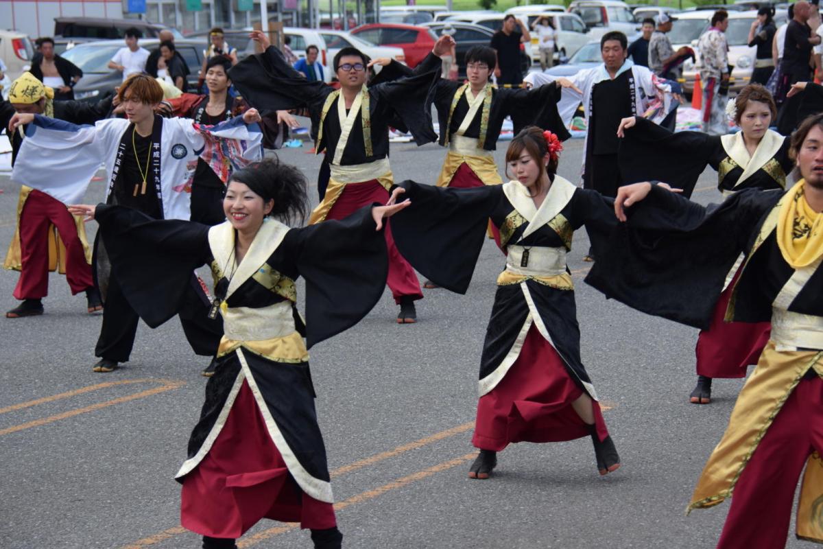 奥州前沢よさこいFesta13その1（奥州前沢よさこいフェスタ2017) 2017/07/09