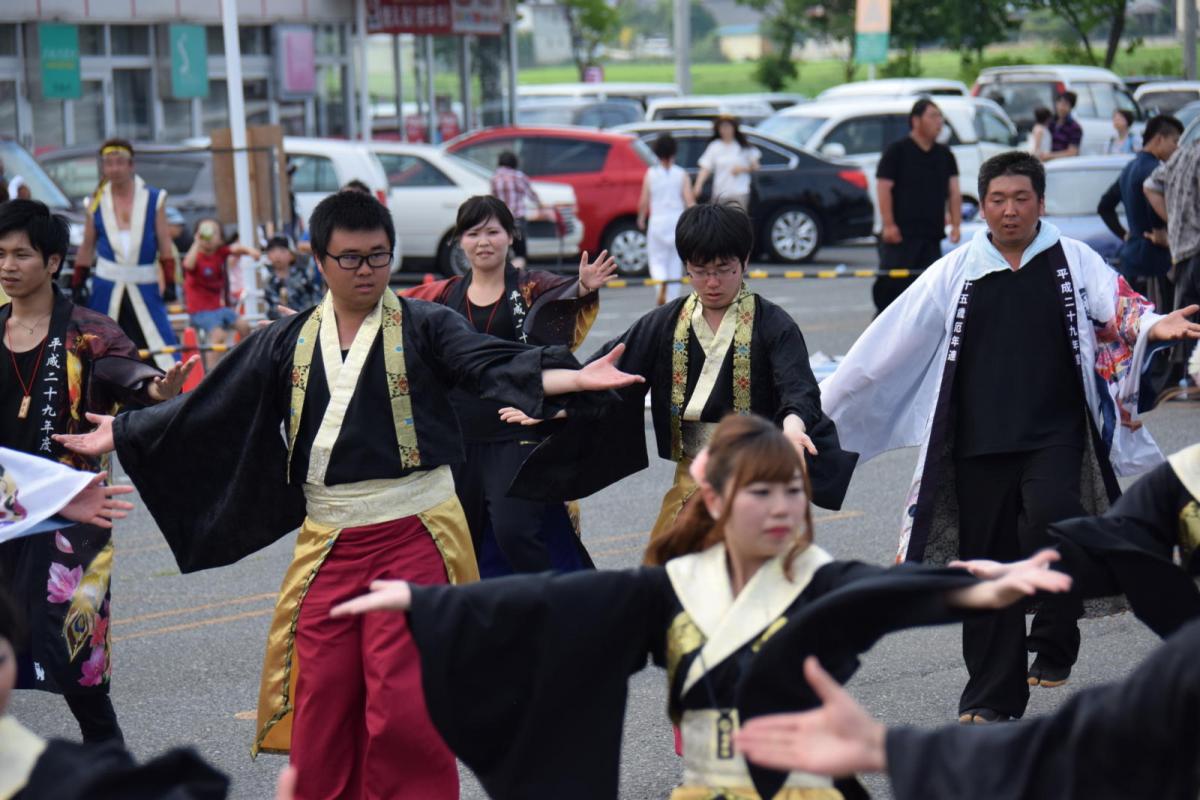 奥州前沢よさこいFesta13その1（奥州前沢よさこいフェスタ2017) 2017/07/09