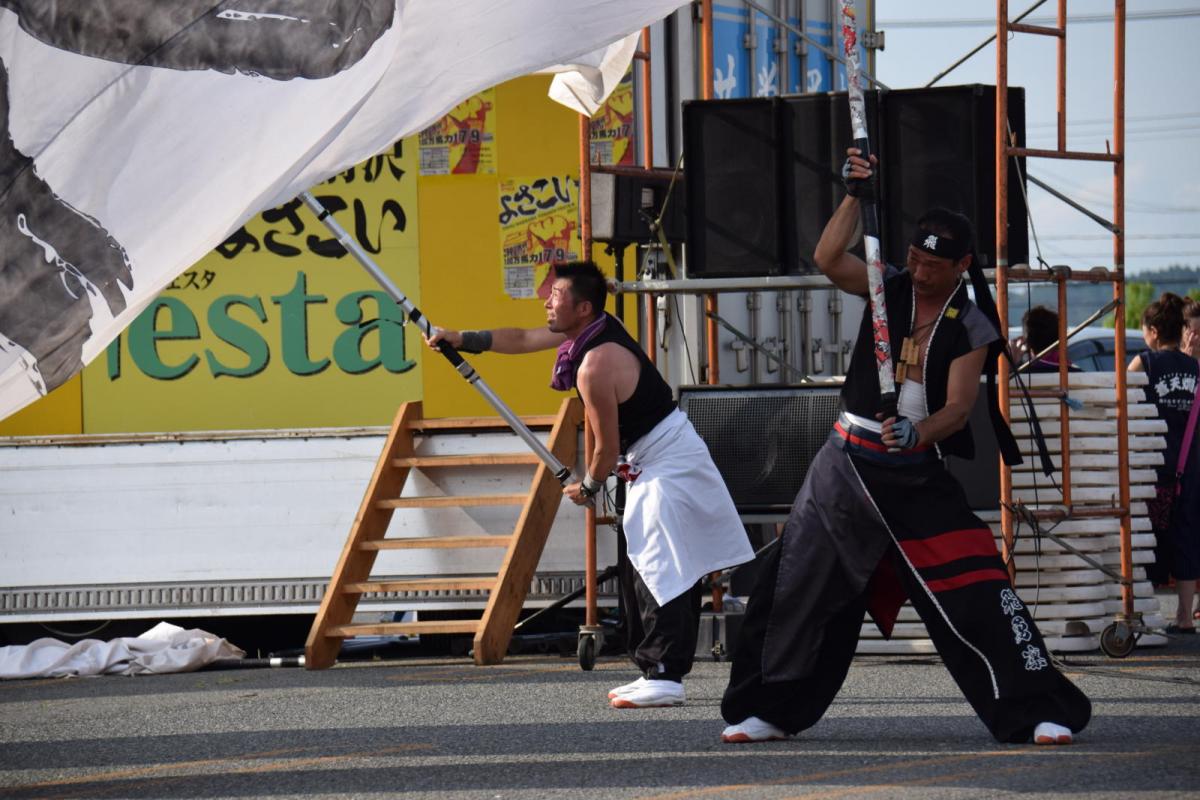 奥州前沢よさこいFesta13その1（奥州前沢よさこいフェスタ2017) 2017/07/09