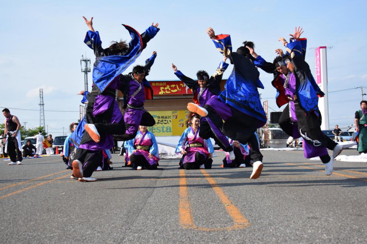 奥州前沢よさこいFesta13その1（奥州前沢よさこいフェスタ2017) 2017/07/09