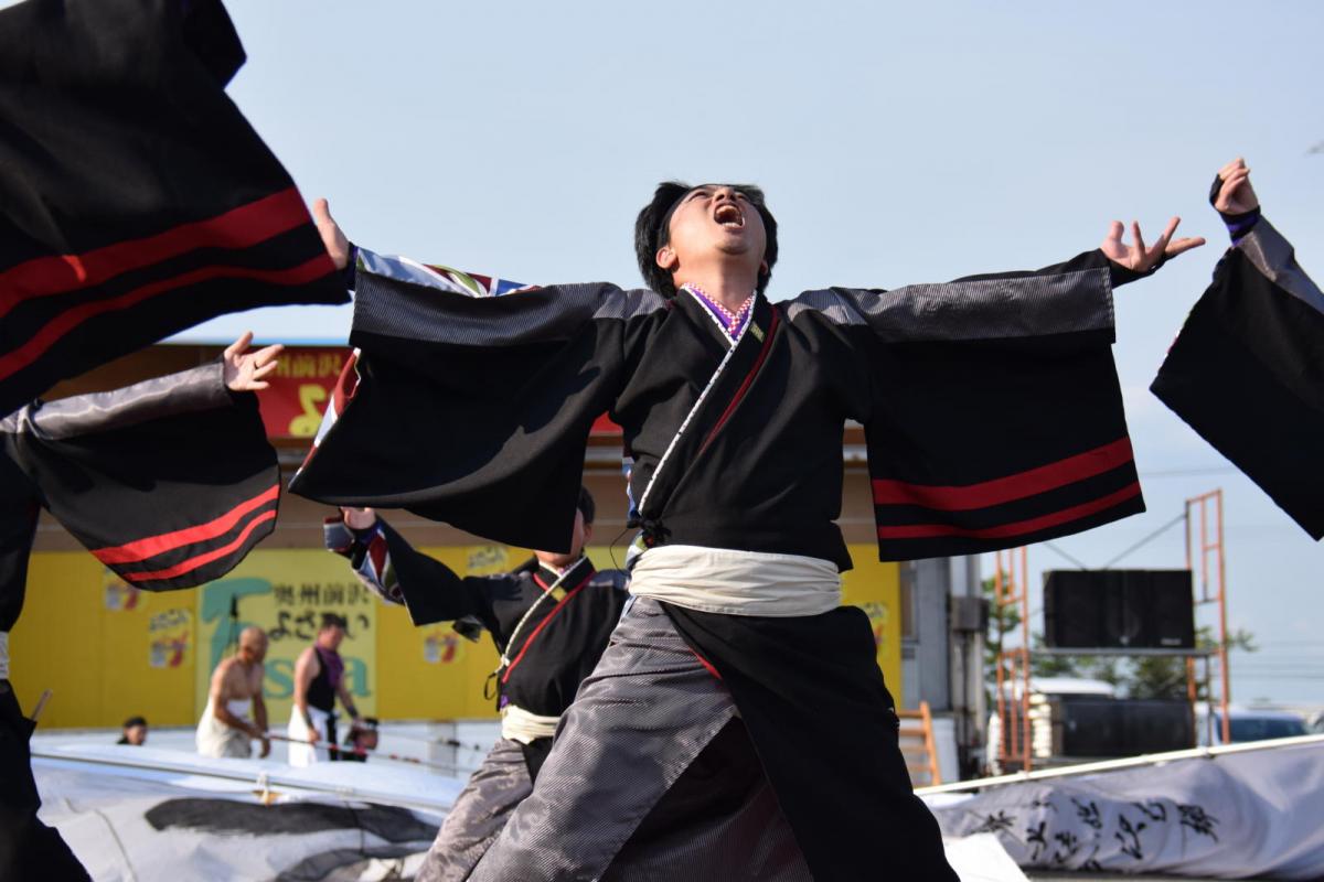 奥州前沢よさこいFesta13その1（奥州前沢よさこいフェスタ2017) 2017/07/09