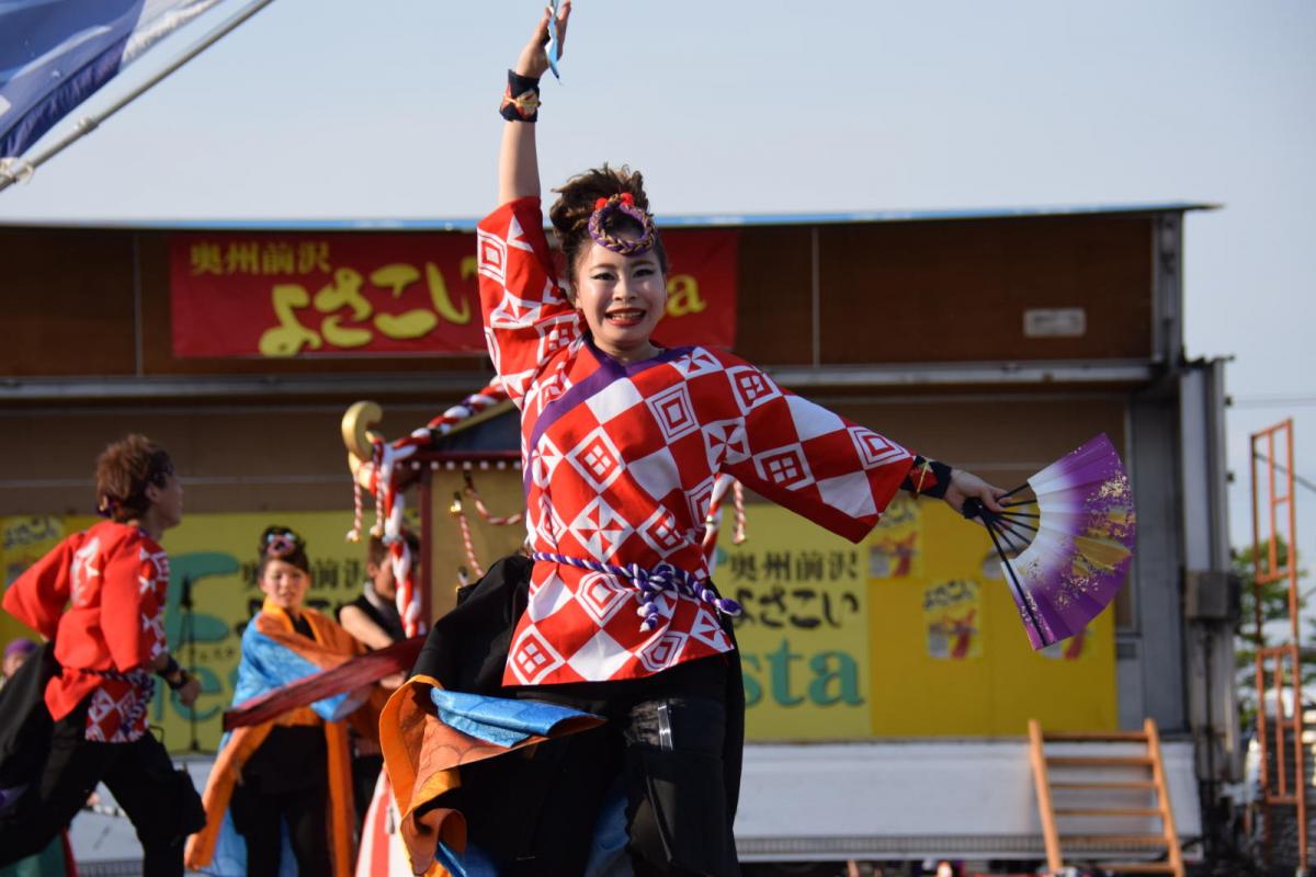 奥州前沢よさこいFesta13その1（奥州前沢よさこいフェスタ2017) 2017/07/09