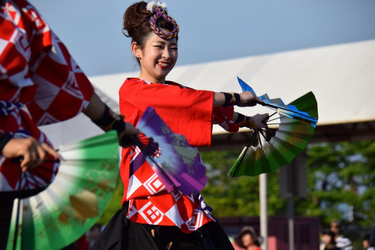 奥州前沢よさこいFesta13その1（奥州前沢よさこいフェスタ2017) 2017/07/09