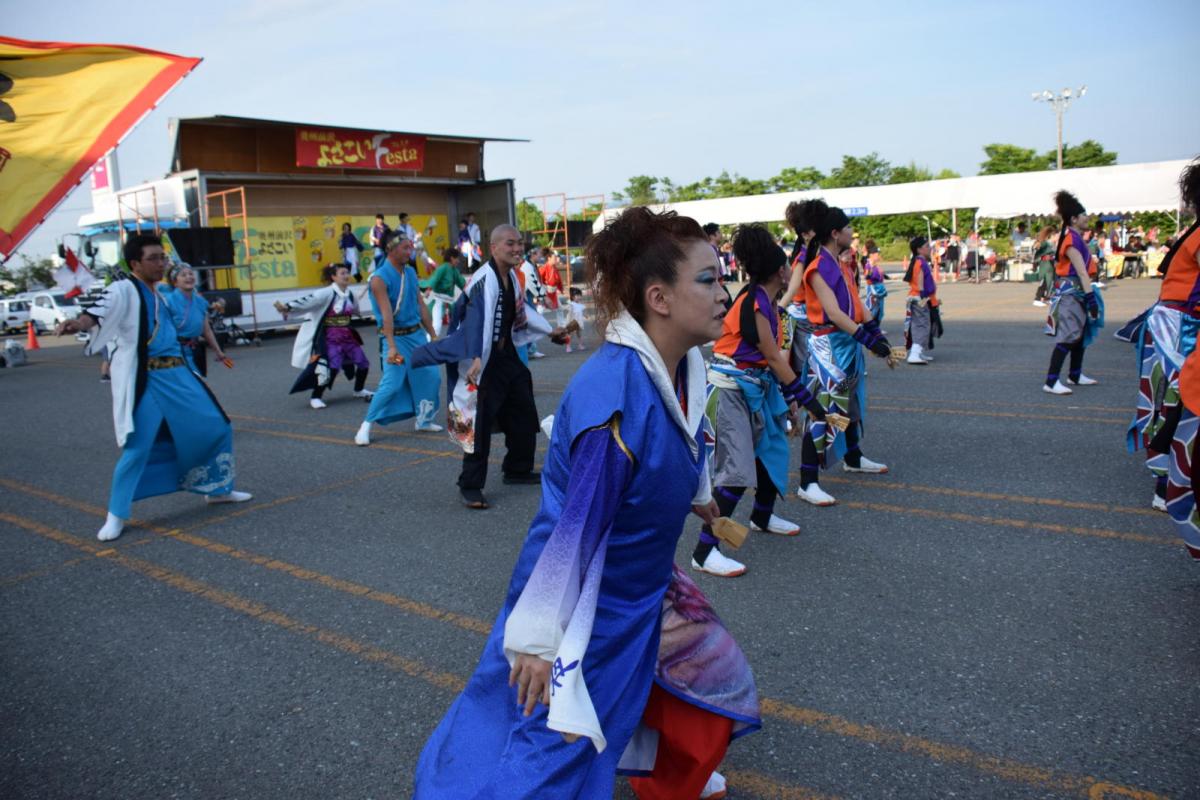 奥州前沢よさこいFesta13その1（奥州前沢よさこいフェスタ2017) 2017/07/09