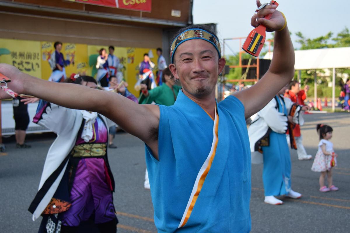 奥州前沢よさこいFesta13その1（奥州前沢よさこいフェスタ2017) 2017/07/09