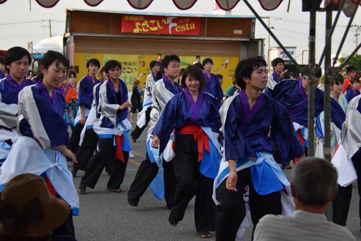 奥州前沢よさこいFesta13その1（奥州前沢よさこいフェスタ2017) 2017/07/09