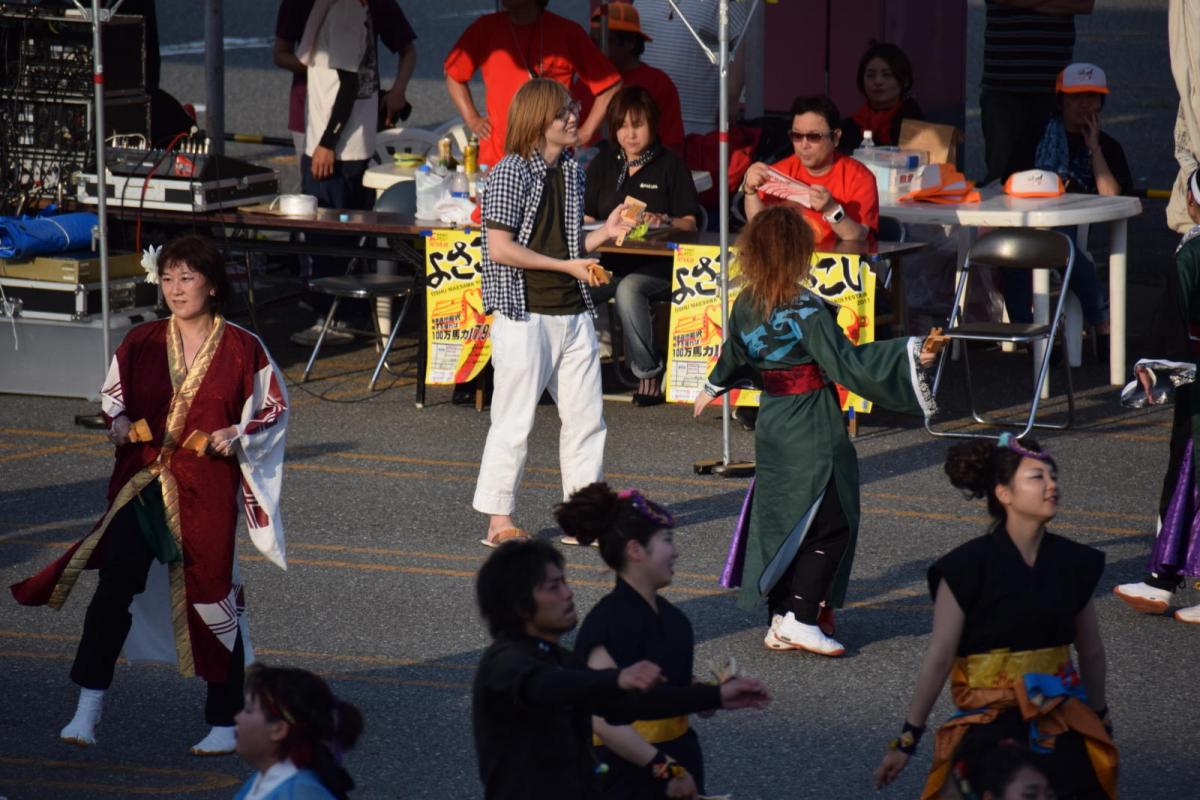 奥州前沢よさこいFesta13その1（奥州前沢よさこいフェスタ2017) 2017/07/09