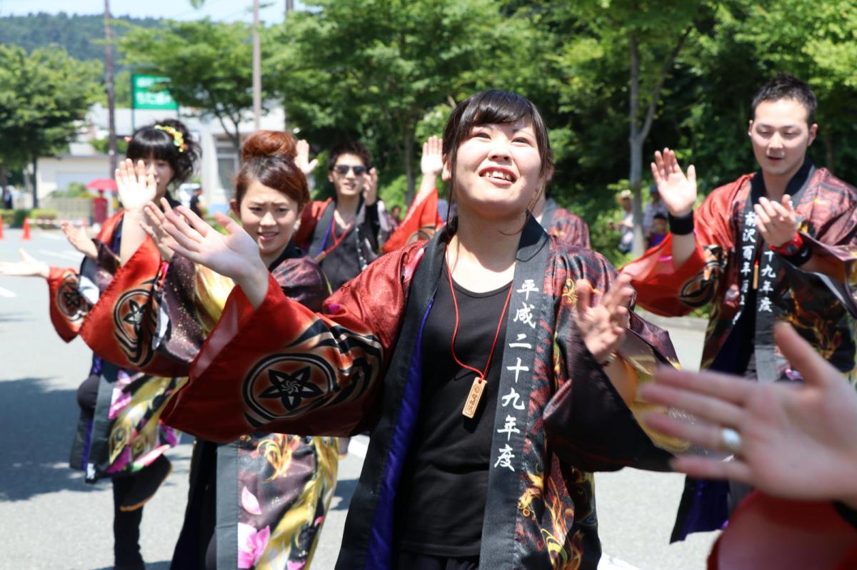 奥州前沢よさこいFesta13その2（奥州前沢よさこいフェスタ2017) 2017/07/09