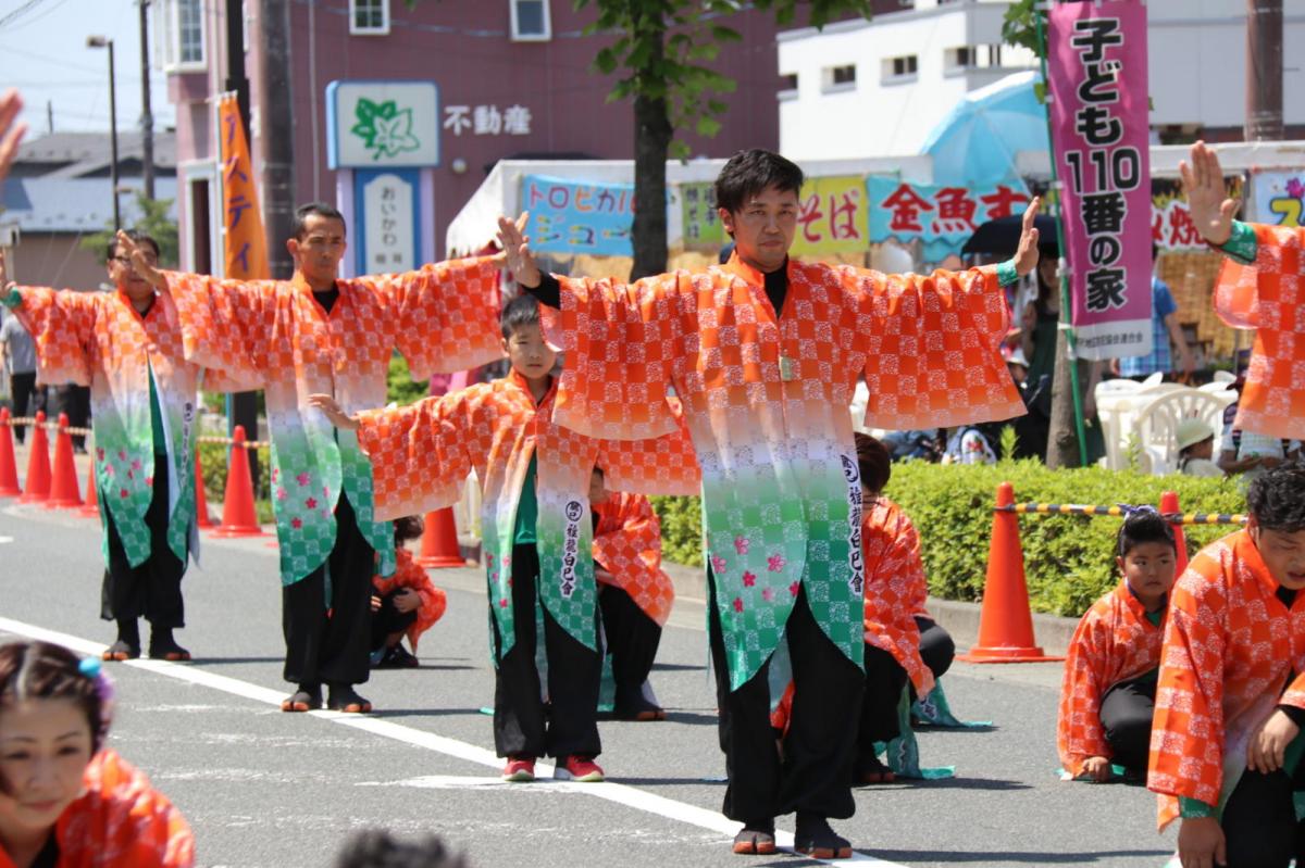 奥州前沢よさこいFesta13その3（奥州前沢よさこいフェスタ2017) 2017/07/09