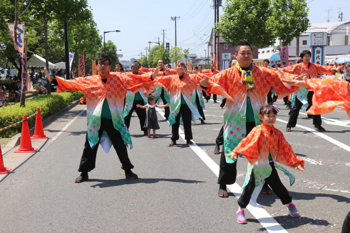 奥州前沢よさこいFesta13その3（奥州前沢よさこいフェスタ2017) 2017/07/09