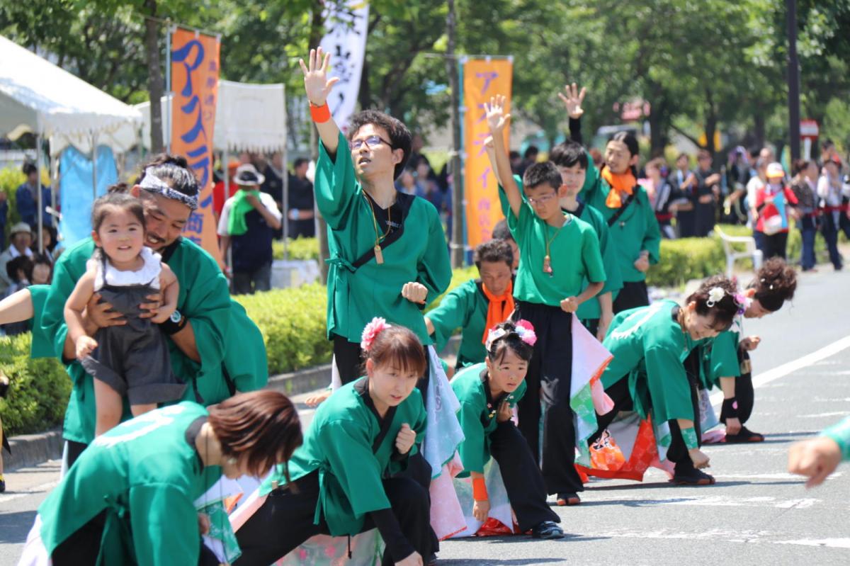 奥州前沢よさこいFesta13その3（奥州前沢よさこいフェスタ2017) 2017/07/09