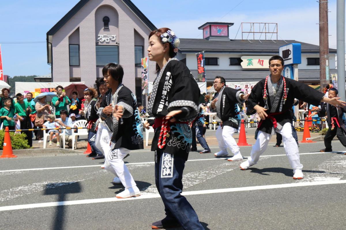 奥州前沢よさこいFesta13その3（奥州前沢よさこいフェスタ2017) 2017/07/09