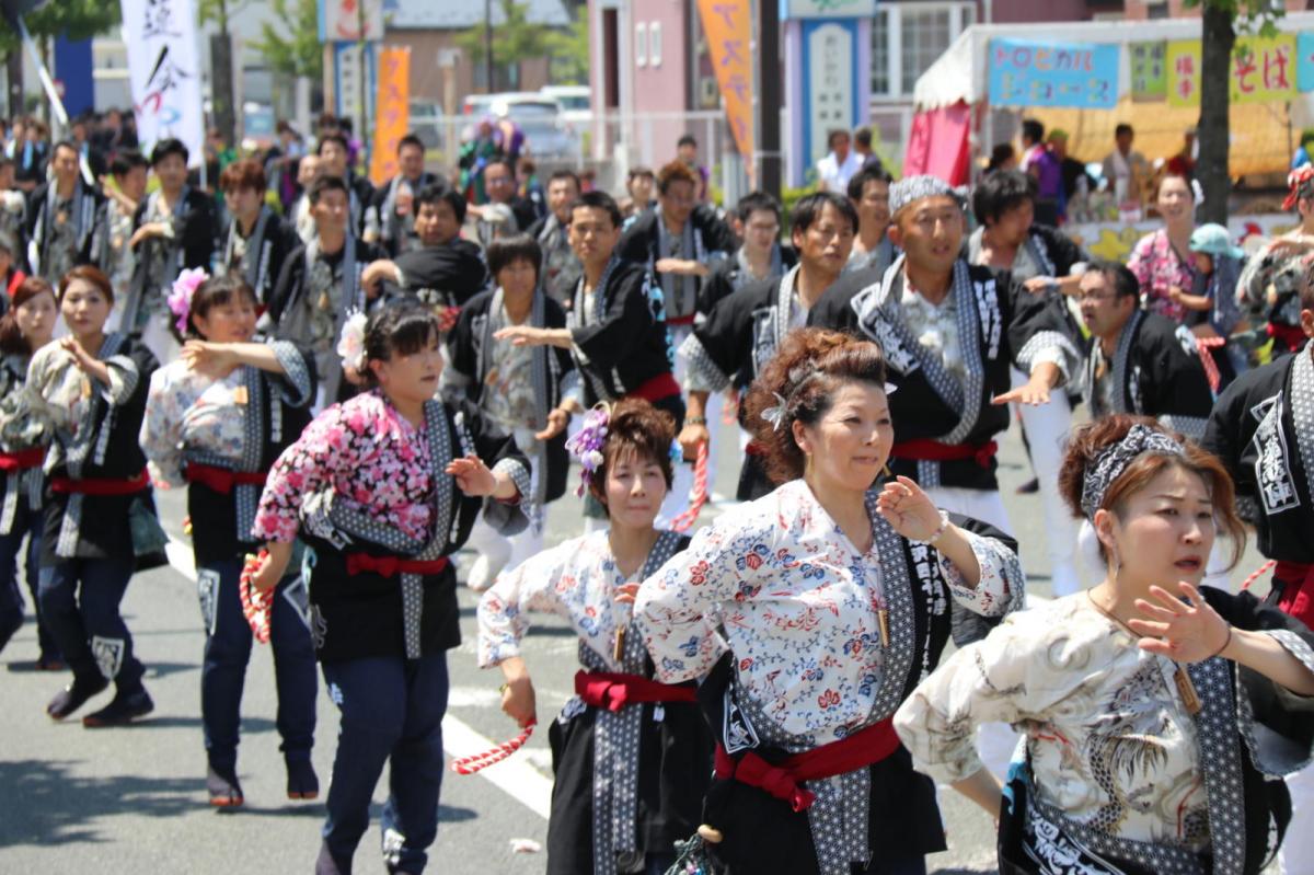 奥州前沢よさこいFesta13その3（奥州前沢よさこいフェスタ2017) 2017/07/09