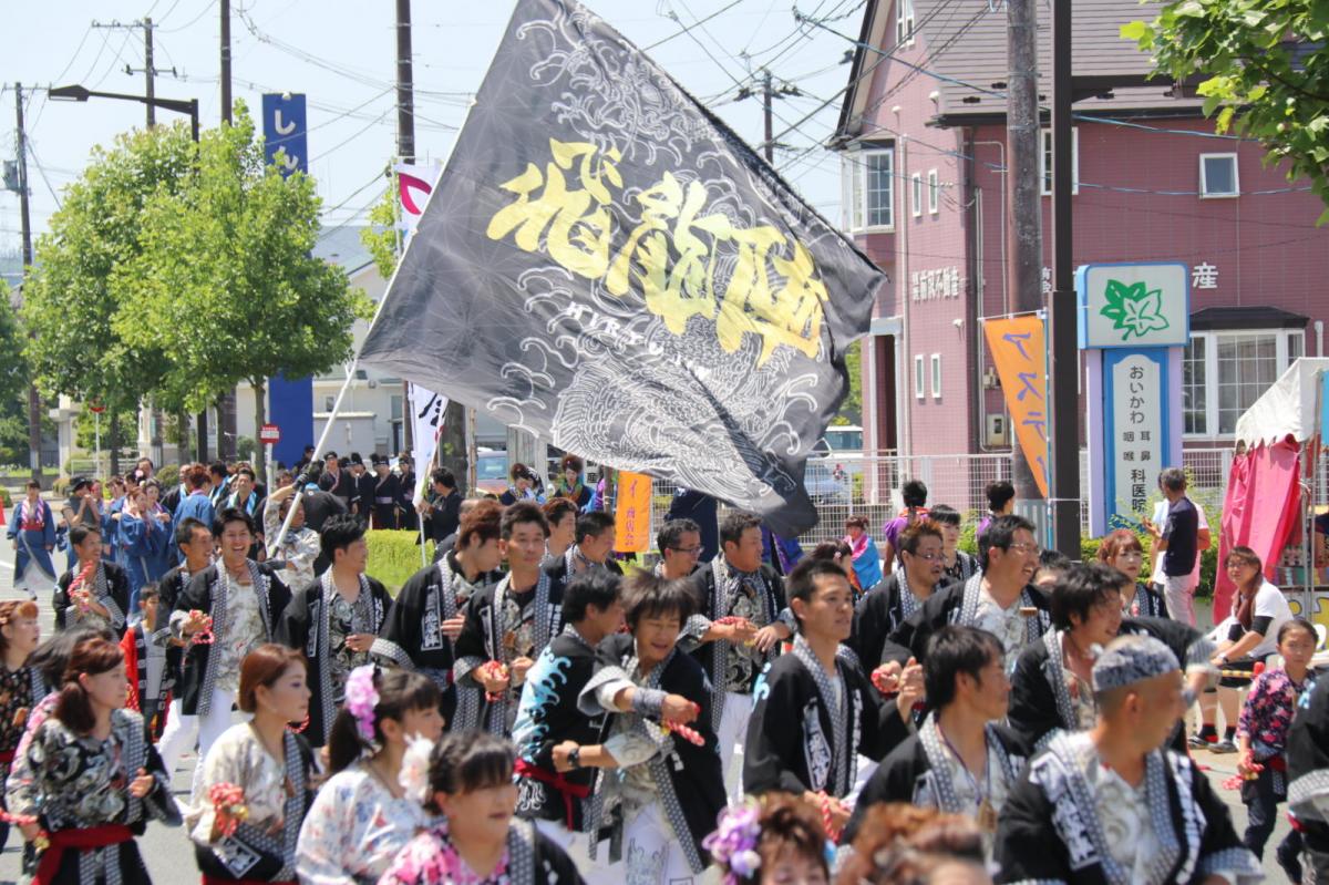 奥州前沢よさこいFesta13その3（奥州前沢よさこいフェスタ2017) 2017/07/09