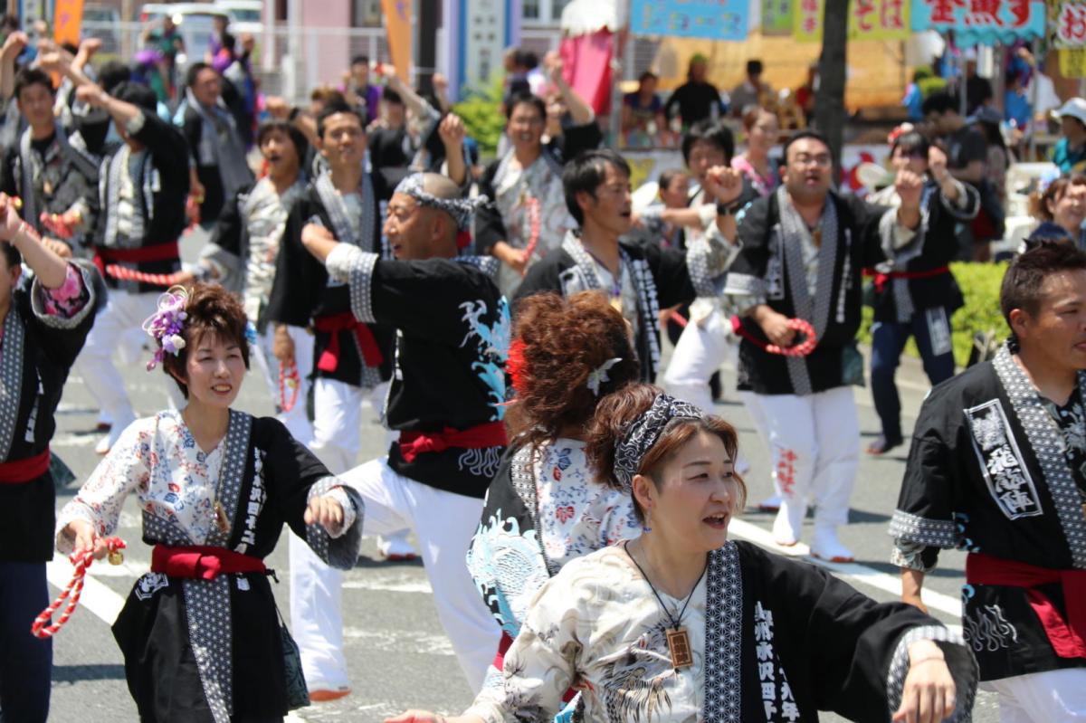 奥州前沢よさこいFesta13その3（奥州前沢よさこいフェスタ2017) 2017/07/09