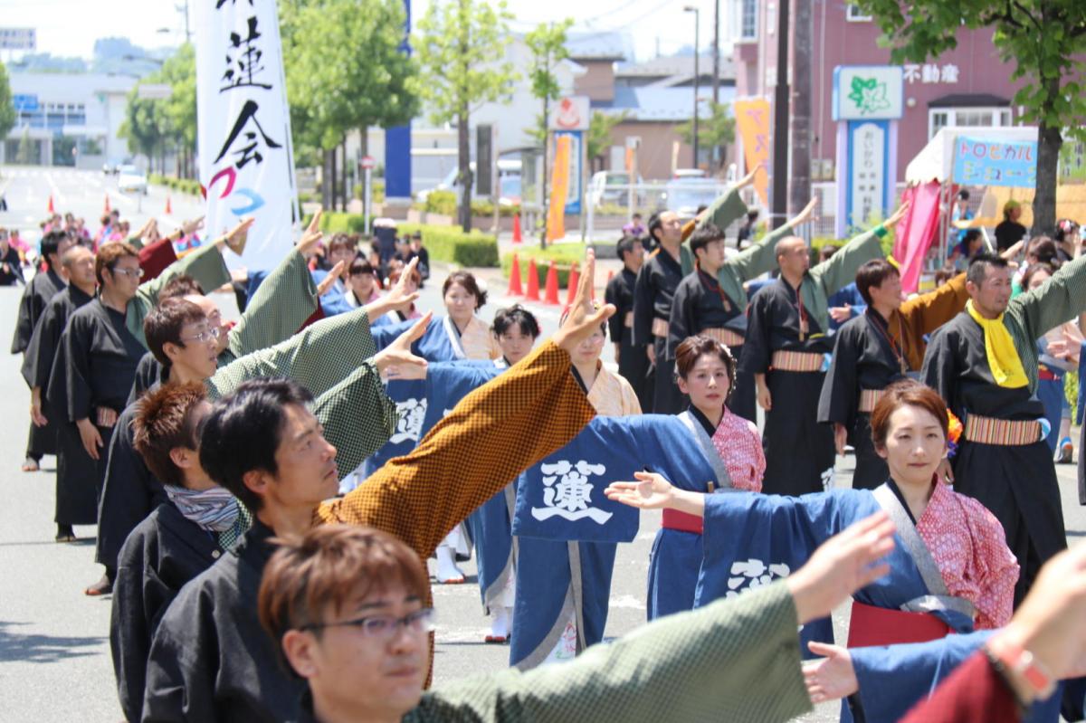 奥州前沢よさこいFesta13その3（奥州前沢よさこいフェスタ2017) 2017/07/09