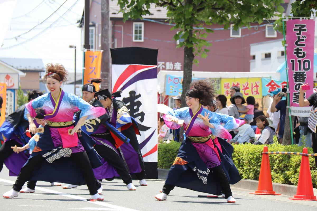 奥州前沢よさこいFesta13その3（奥州前沢よさこいフェスタ2017) 2017/07/09