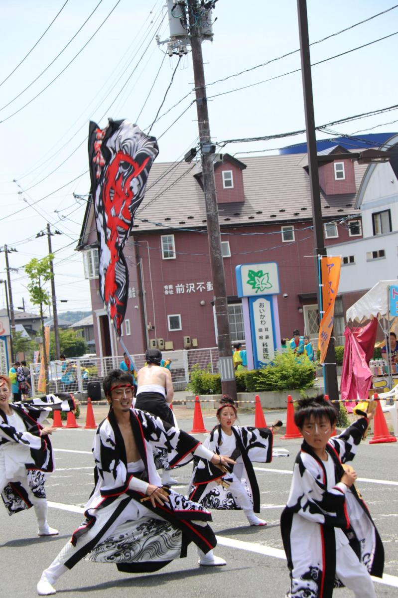 奥州前沢よさこいFesta13その3（奥州前沢よさこいフェスタ2017) 2017/07/09