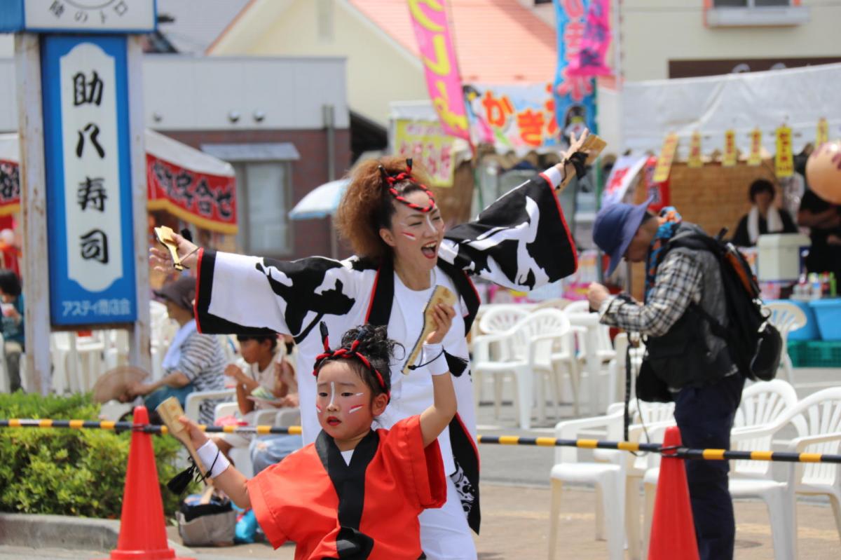 奥州前沢よさこいFesta13その3（奥州前沢よさこいフェスタ2017) 2017/07/09