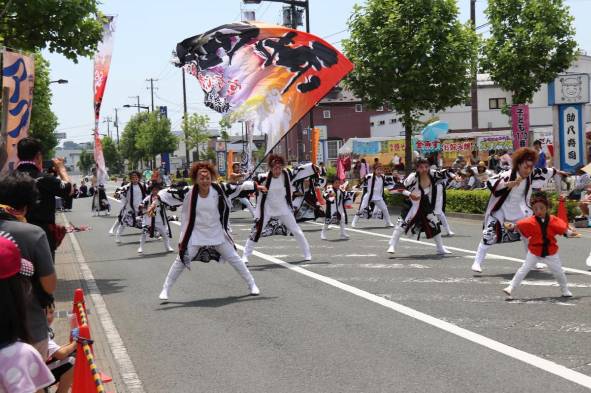 奥州前沢よさこいFesta13その3（奥州前沢よさこいフェスタ2017) 2017/07/09