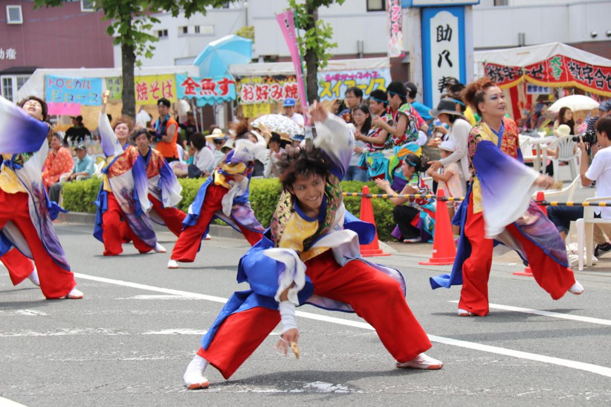 奥州前沢よさこいFesta13その3（奥州前沢よさこいフェスタ2017) 2017/07/09