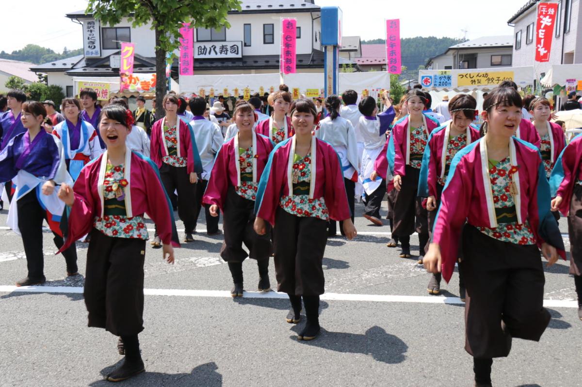 奥州前沢よさこいFesta13その3（奥州前沢よさこいフェスタ2017) 2017/07/09