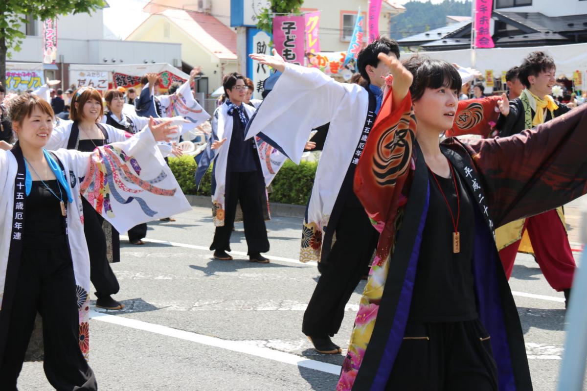 奥州前沢よさこいFesta13その3（奥州前沢よさこいフェスタ2017) 2017/07/09