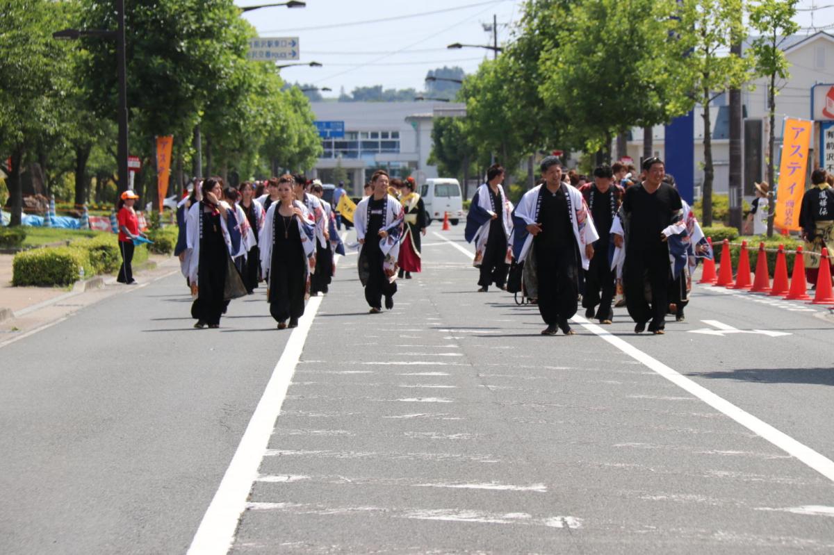 奥州前沢よさこいFesta13その3（奥州前沢よさこいフェスタ2017) 2017/07/09