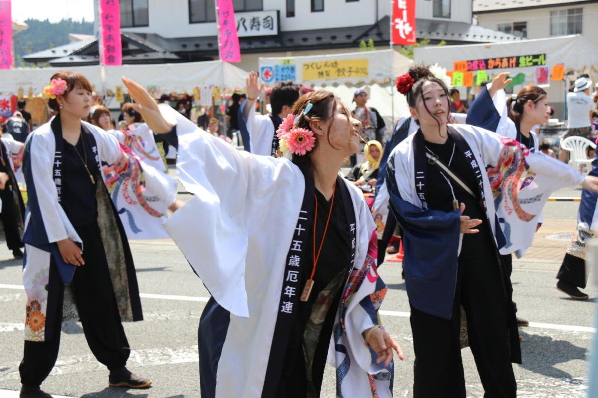奥州前沢よさこいFesta13その3（奥州前沢よさこいフェスタ2017) 2017/07/09