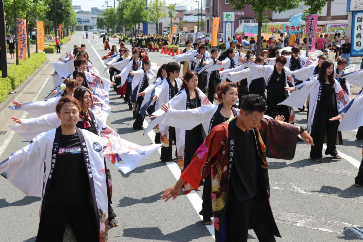 奥州前沢よさこいFesta13その3（奥州前沢よさこいフェスタ2017) 2017/07/09