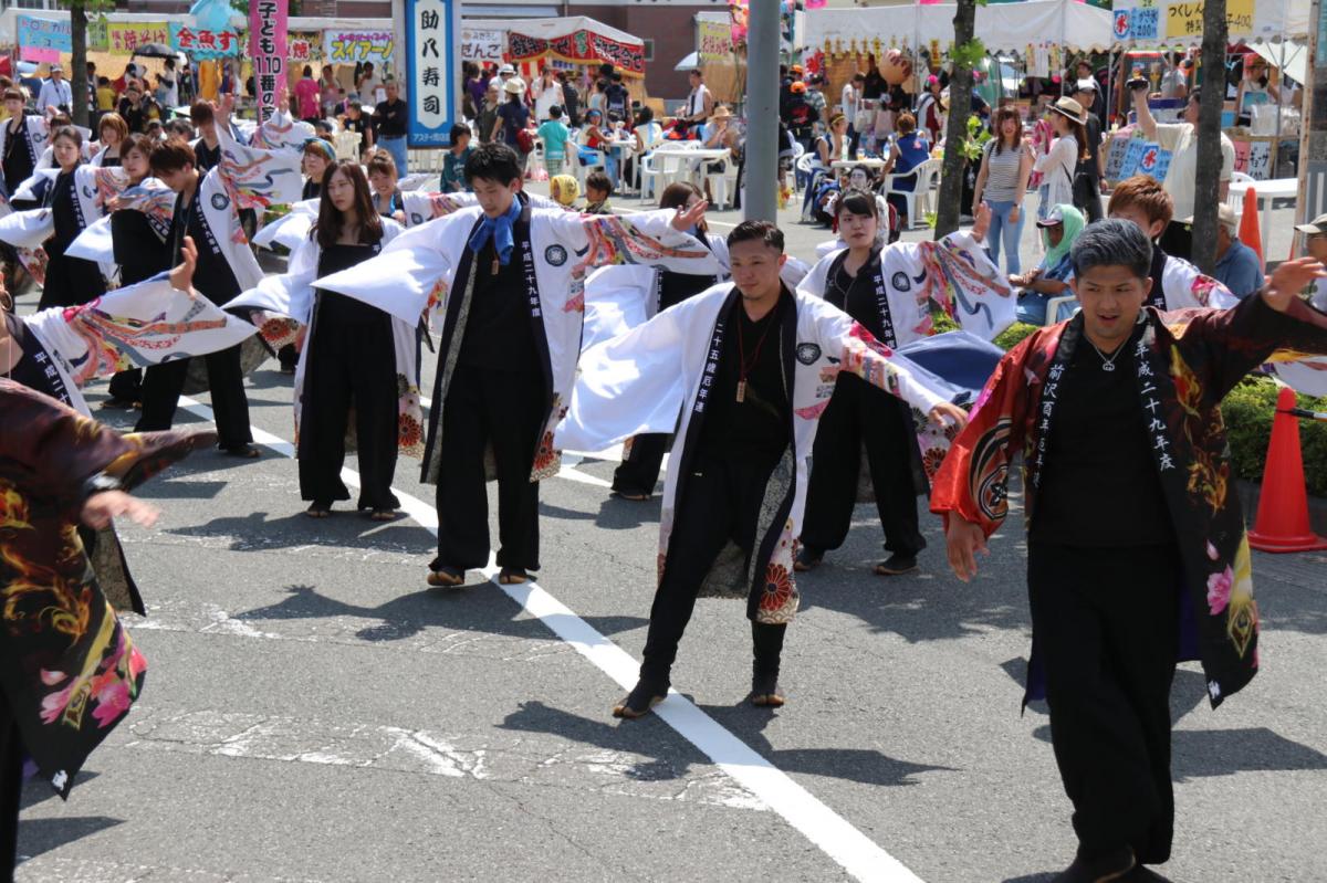 奥州前沢よさこいFesta13その3（奥州前沢よさこいフェスタ2017) 2017/07/09