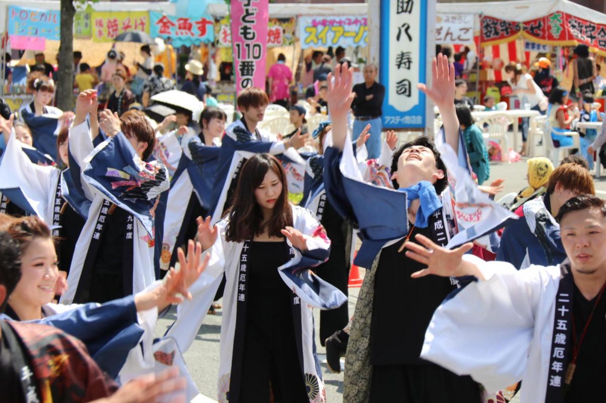 奥州前沢よさこいFesta13その3（奥州前沢よさこいフェスタ2017) 2017/07/09