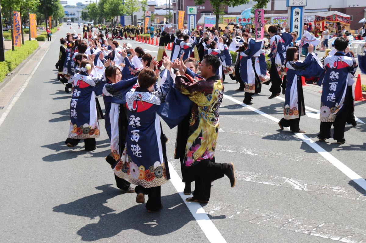 奥州前沢よさこいFesta13その3（奥州前沢よさこいフェスタ2017) 2017/07/09