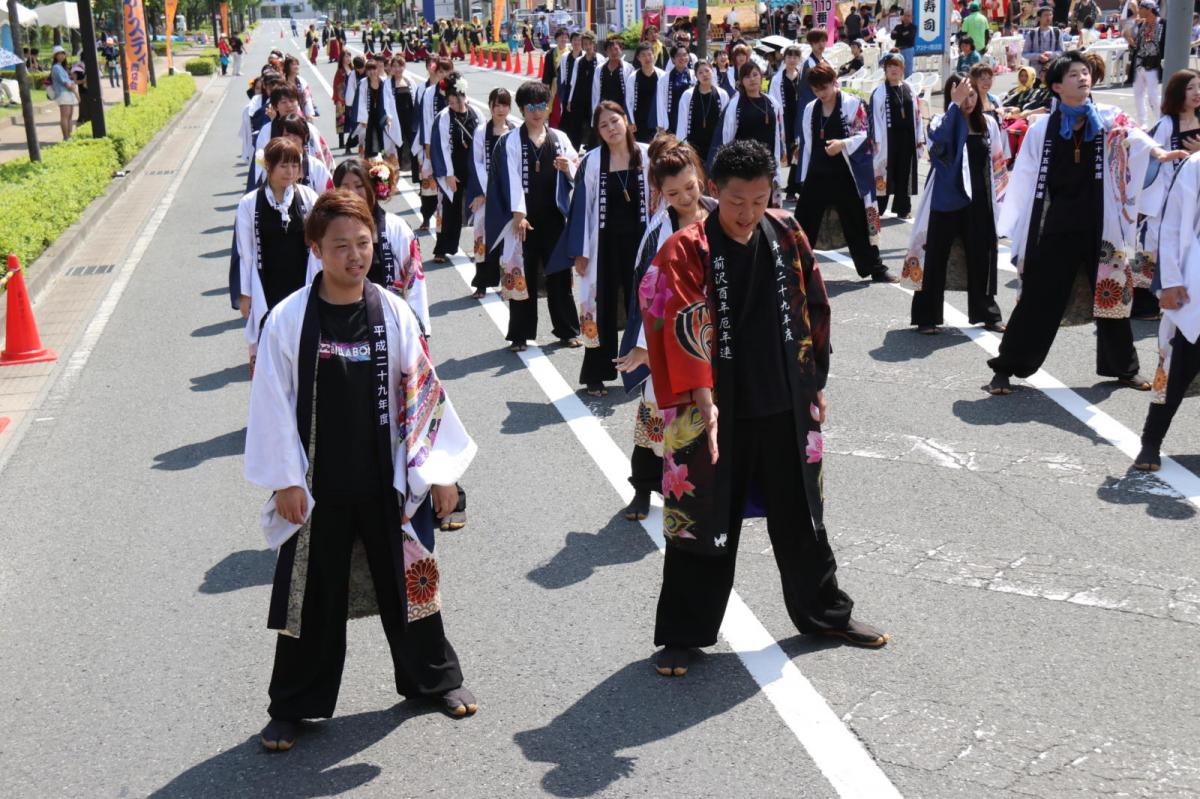 奥州前沢よさこいFesta13その3（奥州前沢よさこいフェスタ2017) 2017/07/09