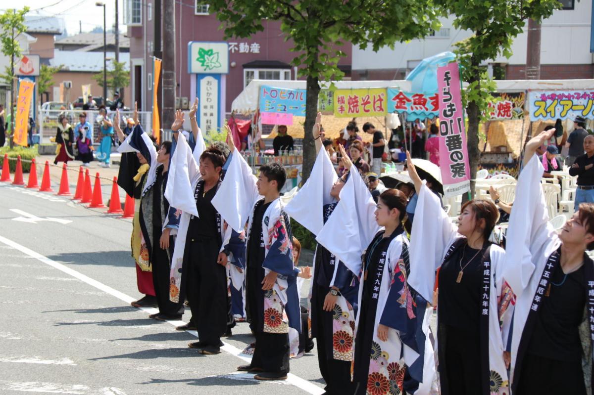 奥州前沢よさこいFesta13その3（奥州前沢よさこいフェスタ2017) 2017/07/09