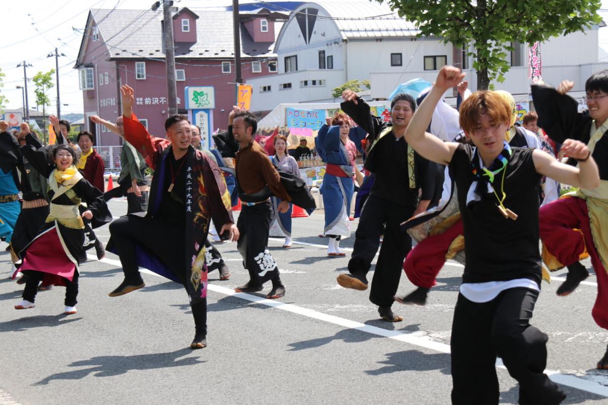 奥州前沢よさこいFesta13その3（奥州前沢よさこいフェスタ2017) 2017/07/09
