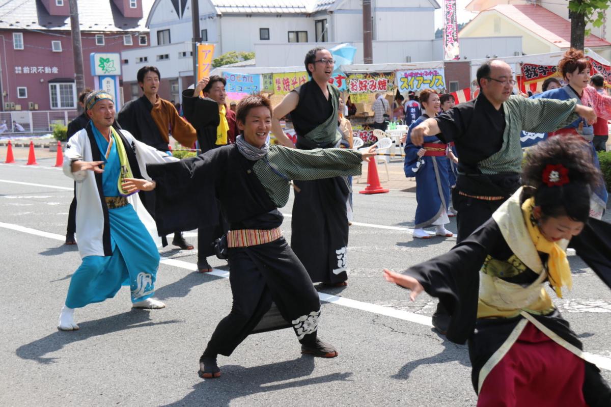 奥州前沢よさこいFesta13その3（奥州前沢よさこいフェスタ2017) 2017/07/09