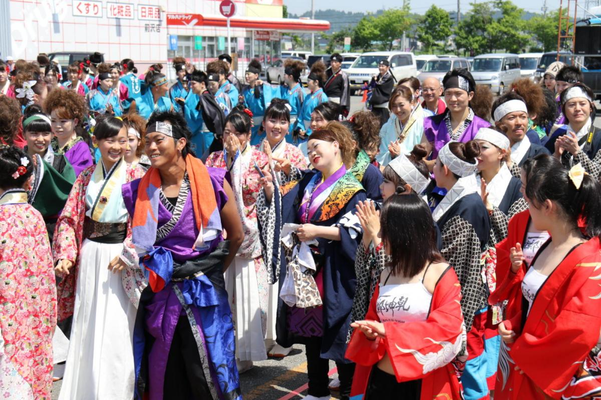 奥州前沢よさこいFesta13その4（奥州前沢よさこいフェスタ2017) 2017/07/09