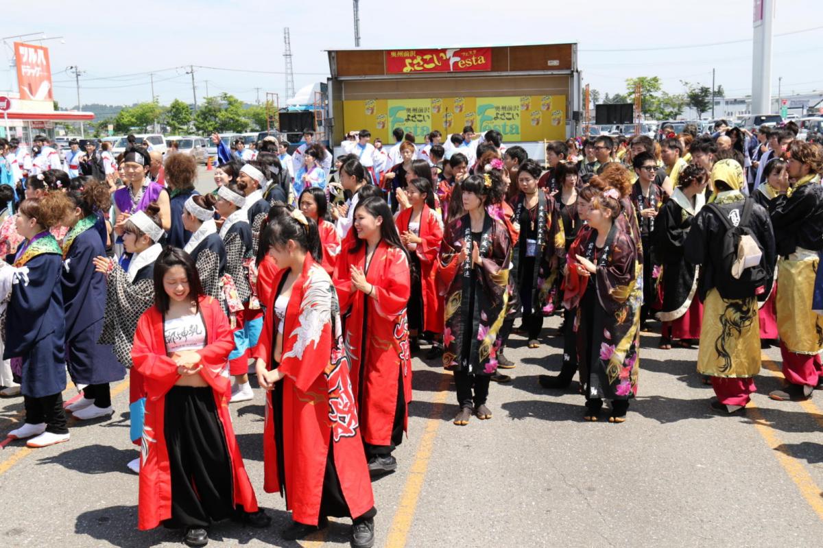 奥州前沢よさこいFesta13その4（奥州前沢よさこいフェスタ2017) 2017/07/09