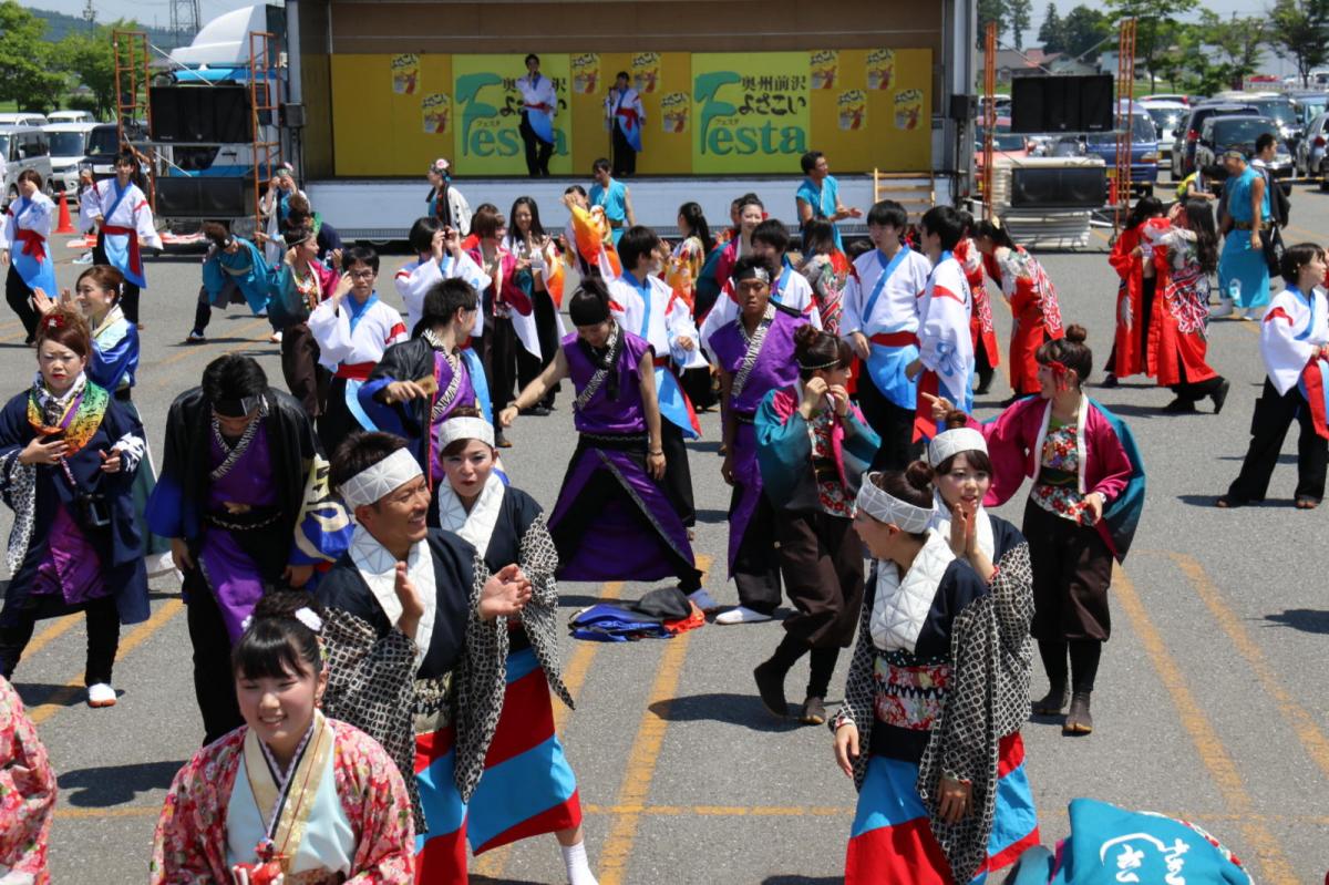 奥州前沢よさこいFesta13その4（奥州前沢よさこいフェスタ2017) 2017/07/09
