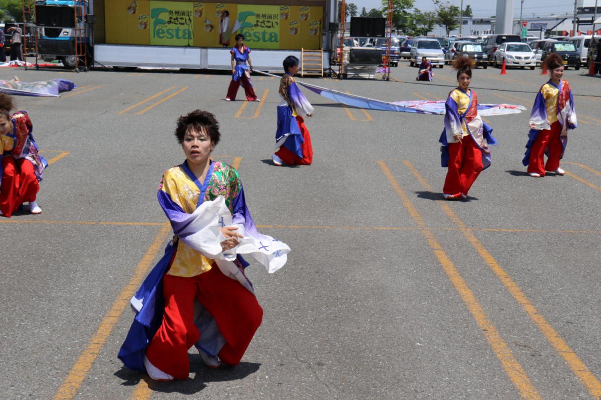 奥州前沢よさこいFesta13その4（奥州前沢よさこいフェスタ2017) 2017/07/09
