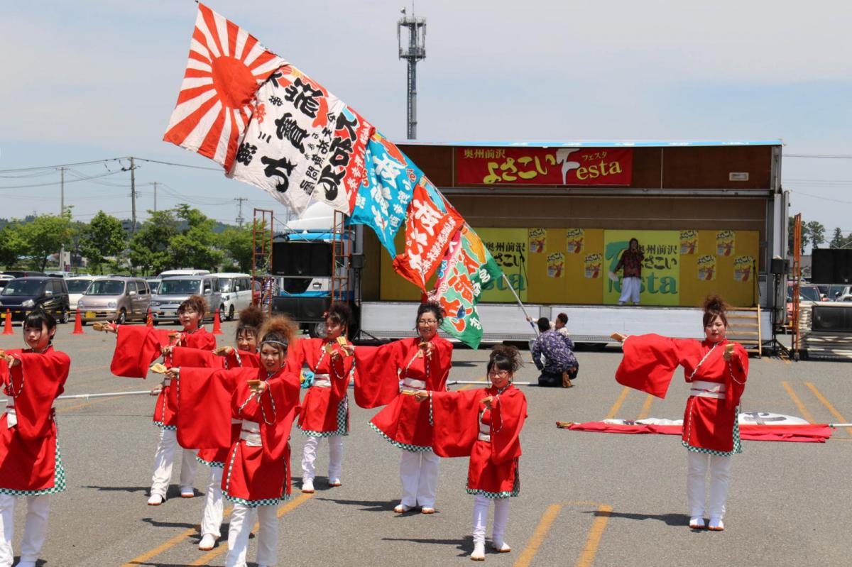 奥州前沢よさこいFesta13その4（奥州前沢よさこいフェスタ2017) 2017/07/09