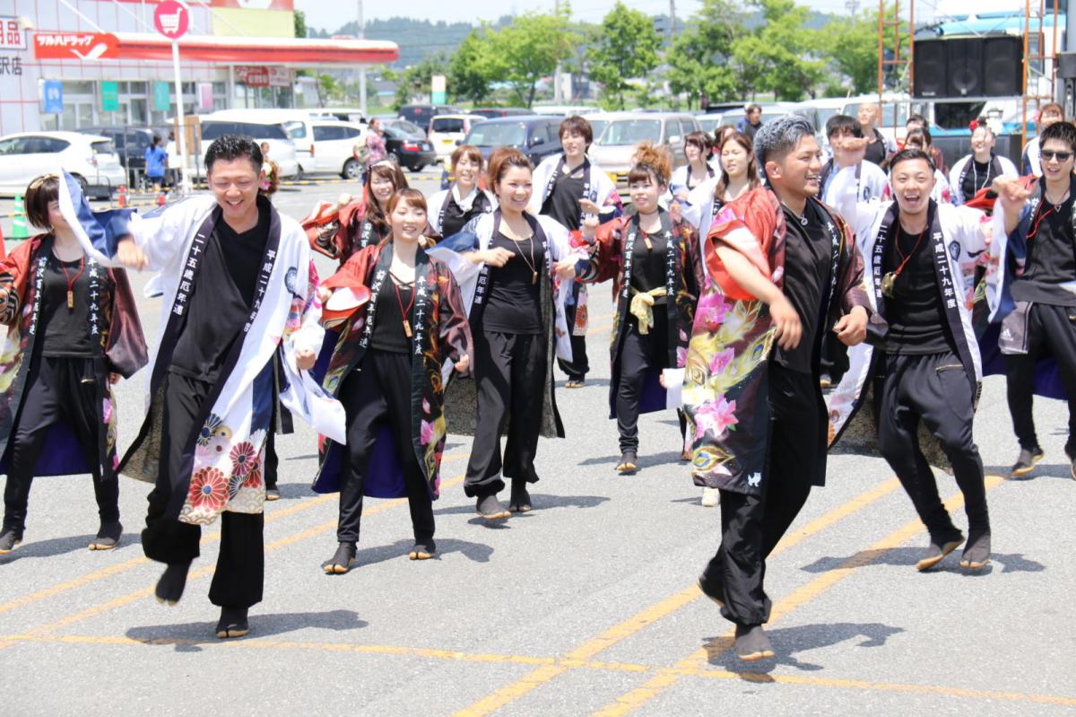 奥州前沢よさこいFesta13その4（奥州前沢よさこいフェスタ2017) 2017/07/09