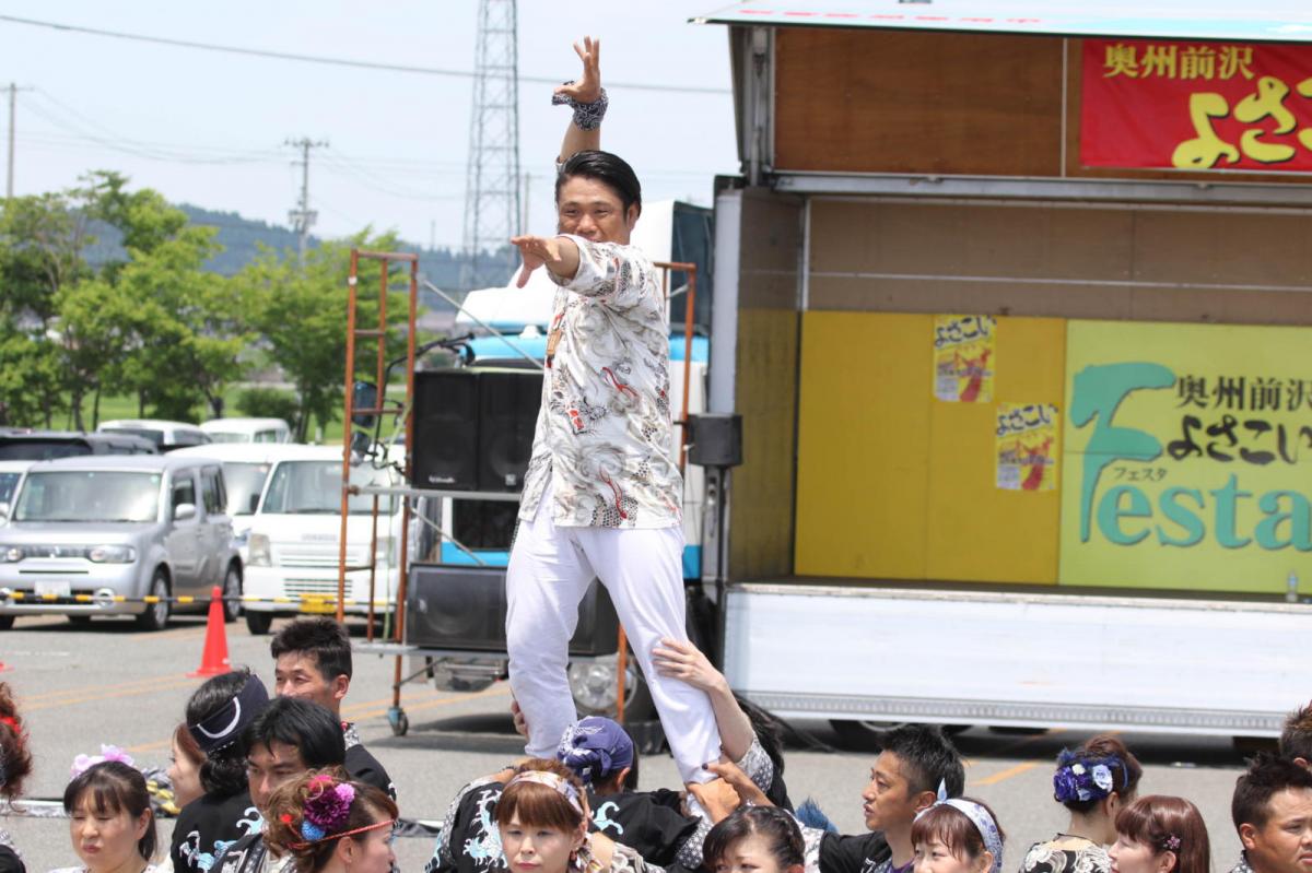 奥州前沢よさこいFesta13その4（奥州前沢よさこいフェスタ2017) 2017/07/09