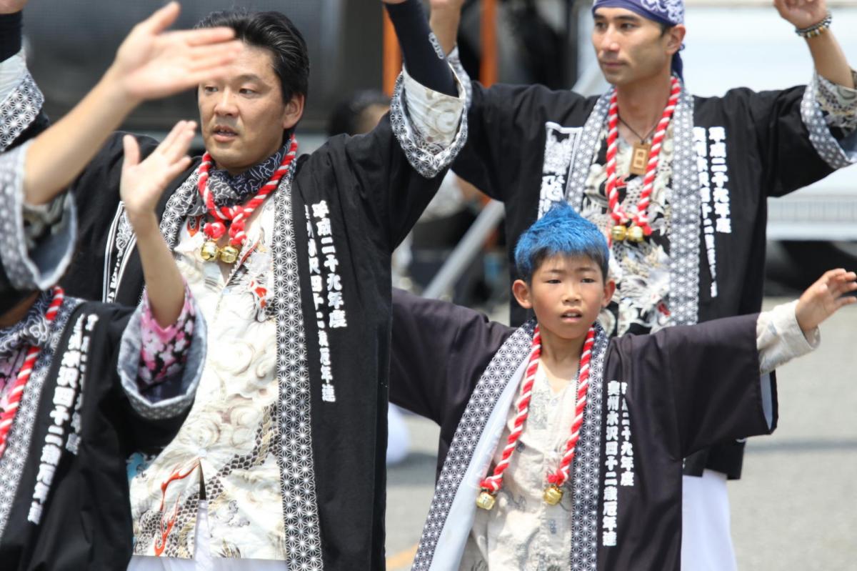 奥州前沢よさこいFesta13その4（奥州前沢よさこいフェスタ2017) 2017/07/09