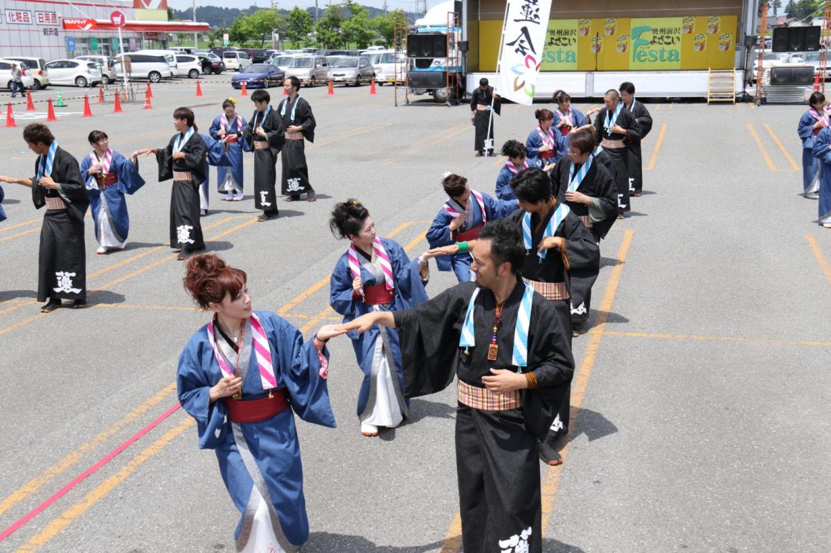 奥州前沢よさこいFesta13その4（奥州前沢よさこいフェスタ2017) 2017/07/09