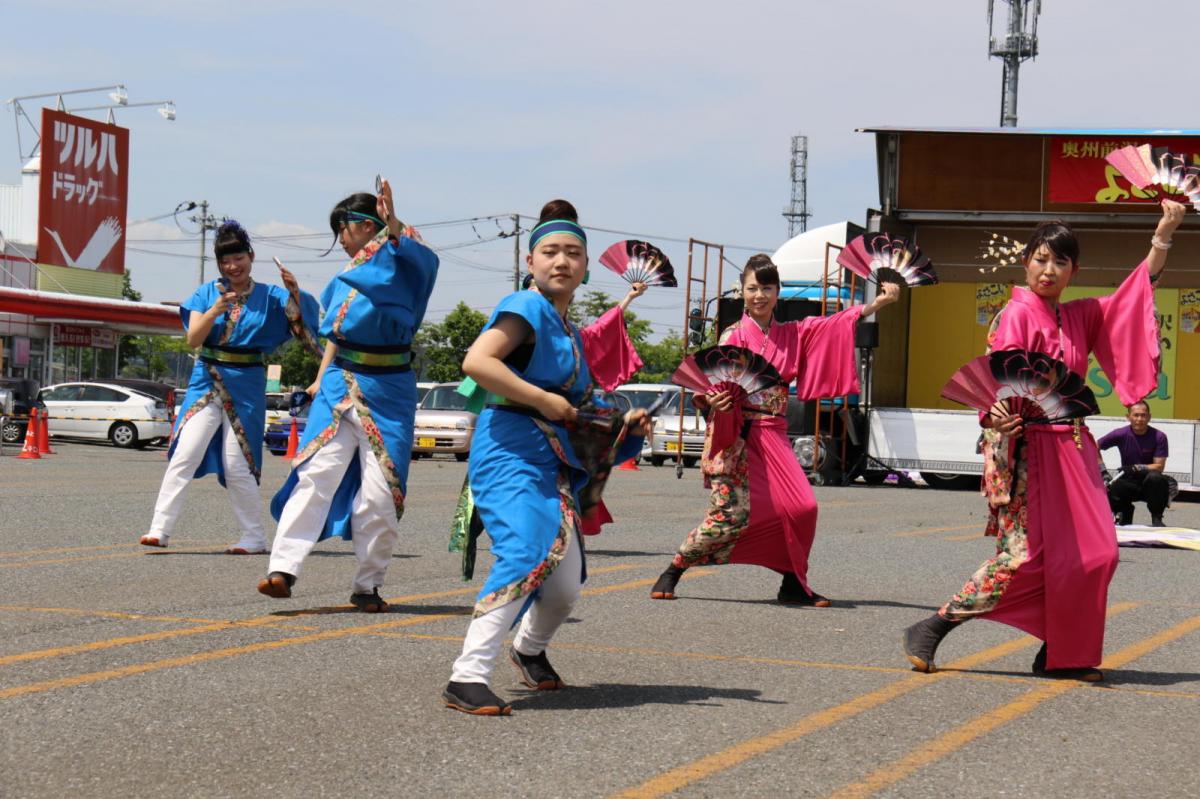 奥州前沢よさこいFesta13その4（奥州前沢よさこいフェスタ2017) 2017/07/09