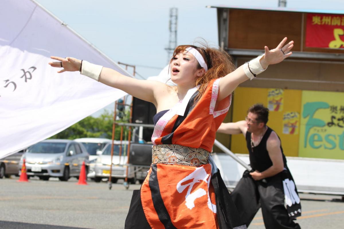 奥州前沢よさこいFesta13その4（奥州前沢よさこいフェスタ2017) 2017/07/09