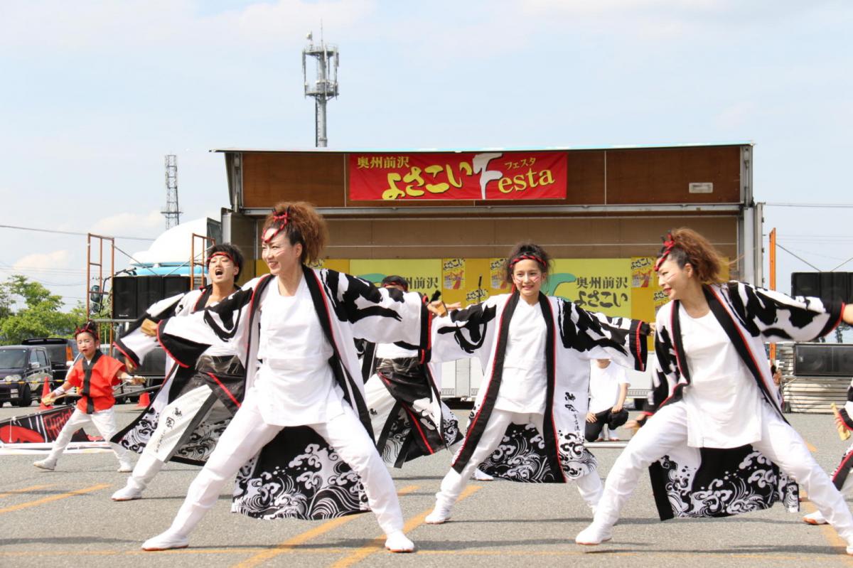 奥州前沢よさこいFesta13その4（奥州前沢よさこいフェスタ2017) 2017/07/09