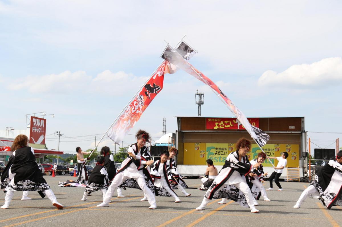 奥州前沢よさこいFesta13その4（奥州前沢よさこいフェスタ2017) 2017/07/09